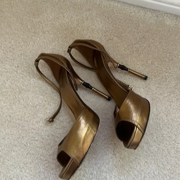 Gucci high bamboo heels 37 - Picture 1 of 6